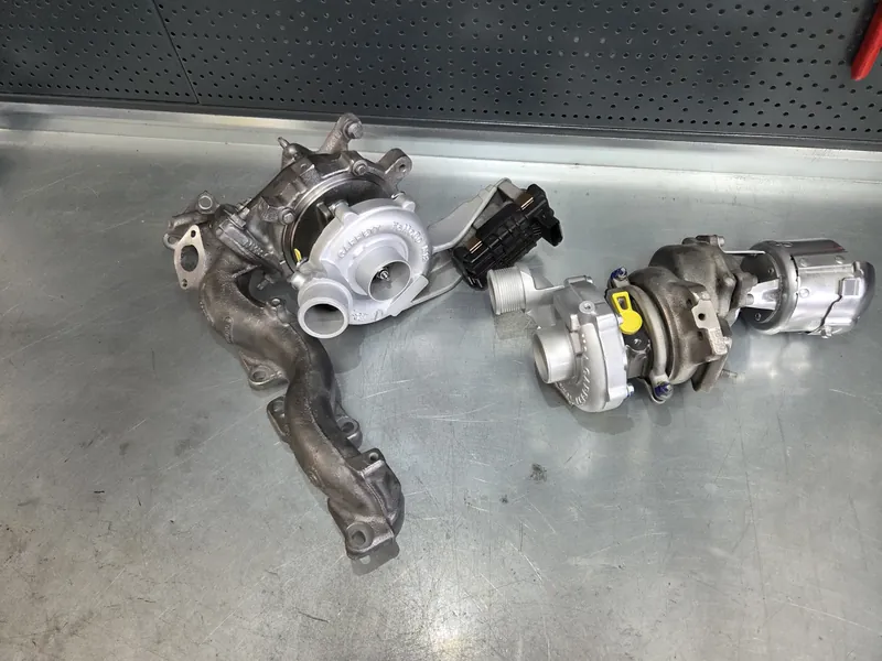 Turbina posle sklapanja — remontovano