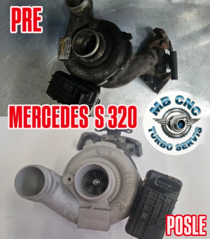 Mercedes S 320 — pre i posle